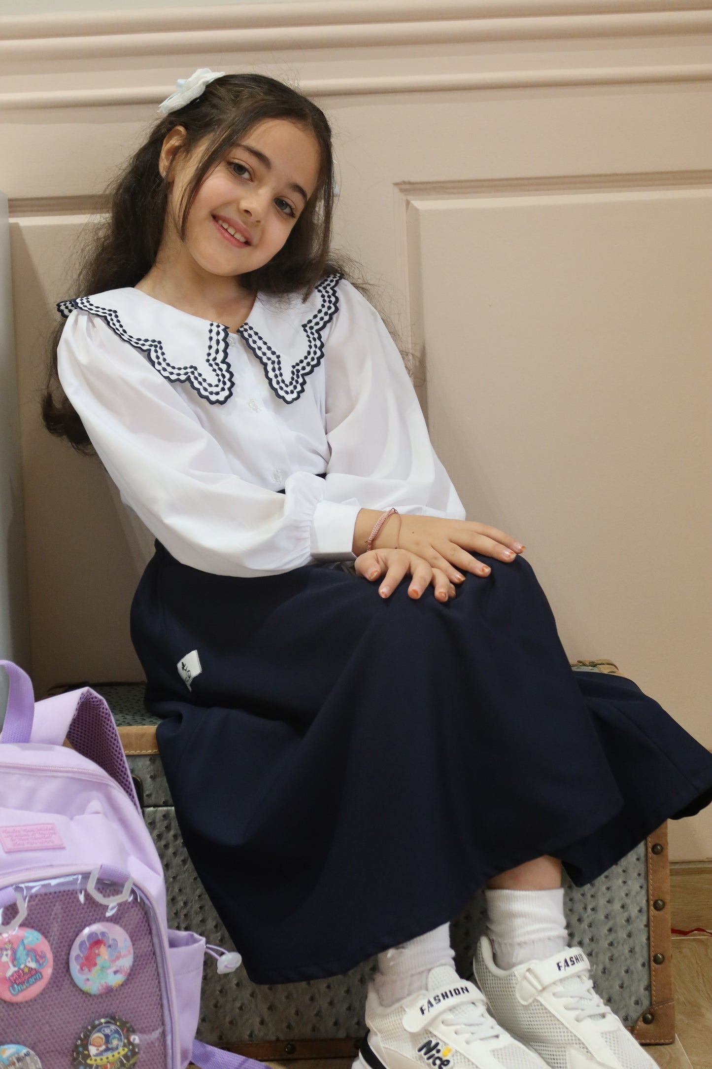 يونيفورم مدرسة تنورة وقميص