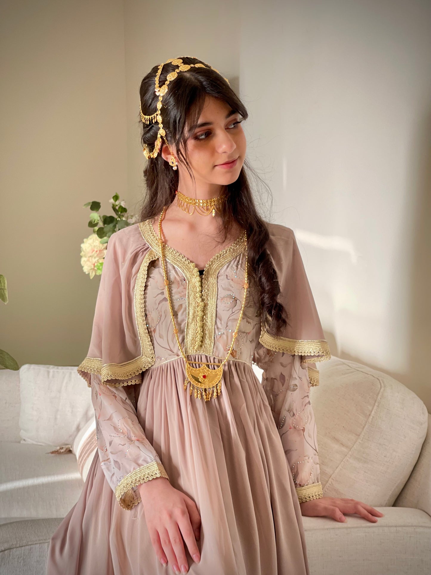 مغربي على شيفون فصوص الام والبنت