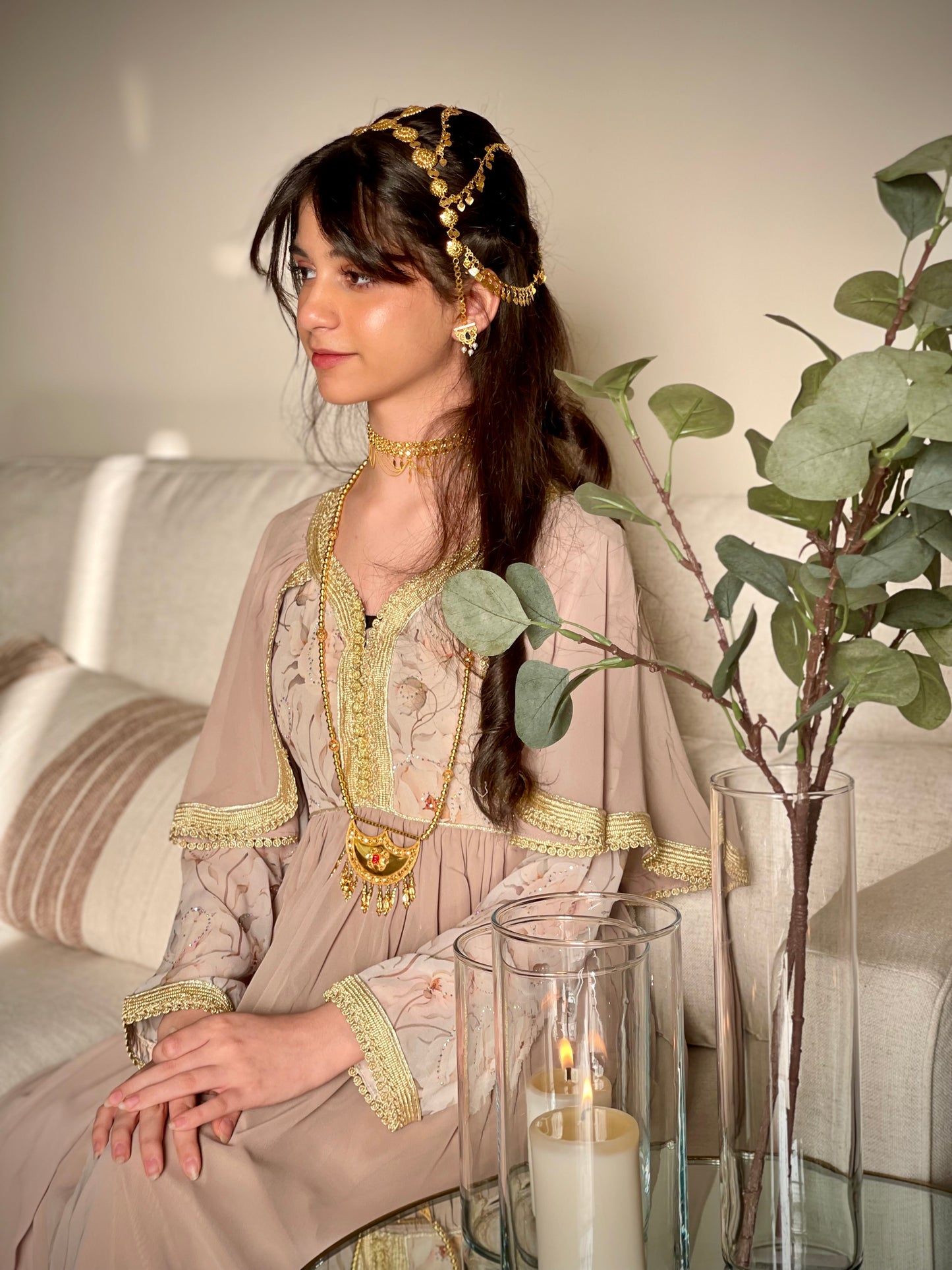 مغربي على شيفون فصوص الام والبنت