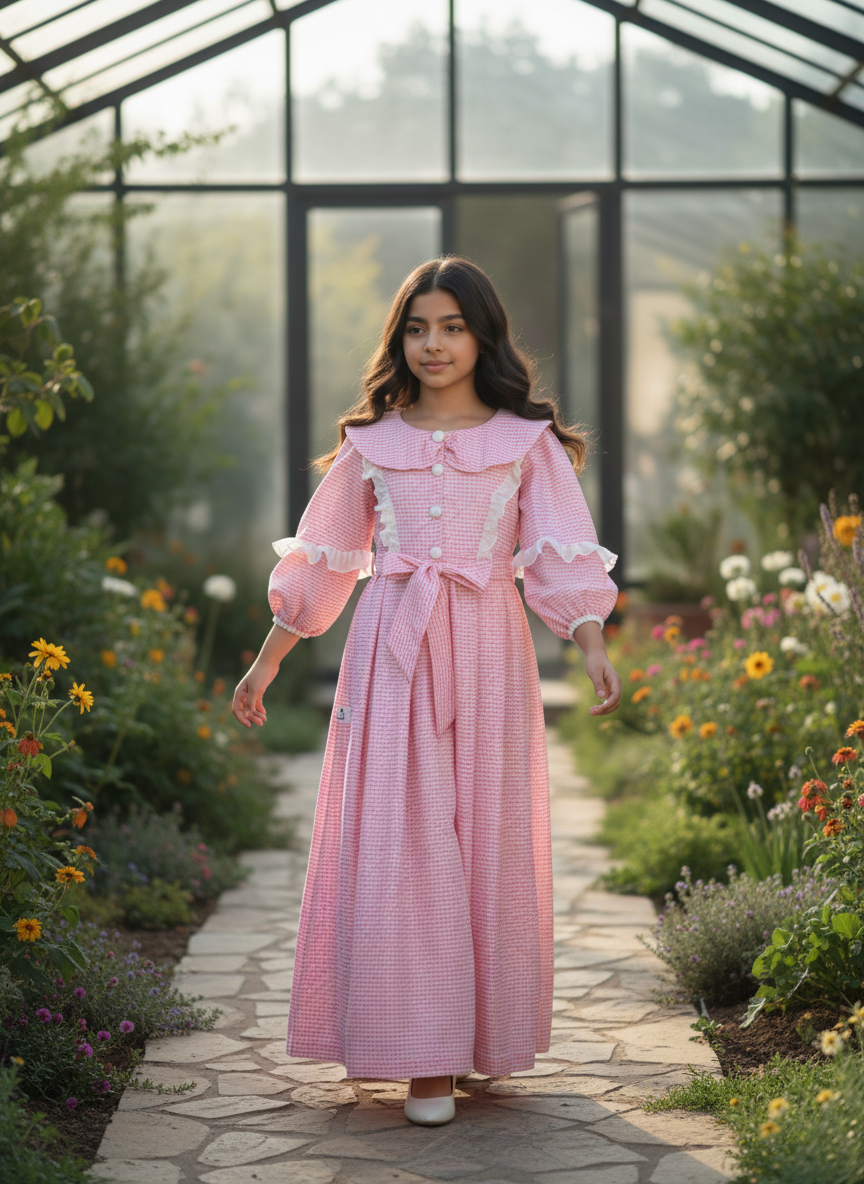 فستان كروهات مع دانتيل