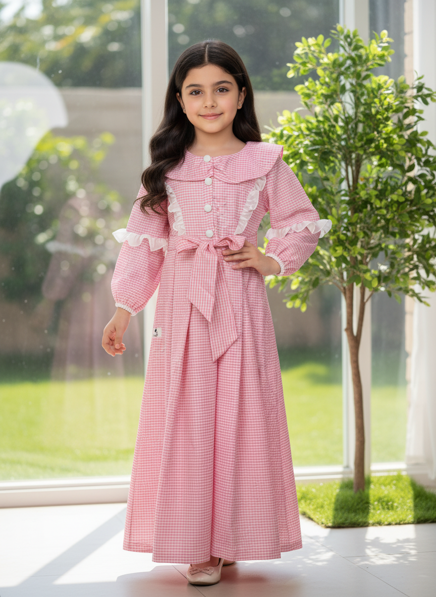 فستان كروهات مع دانتيل