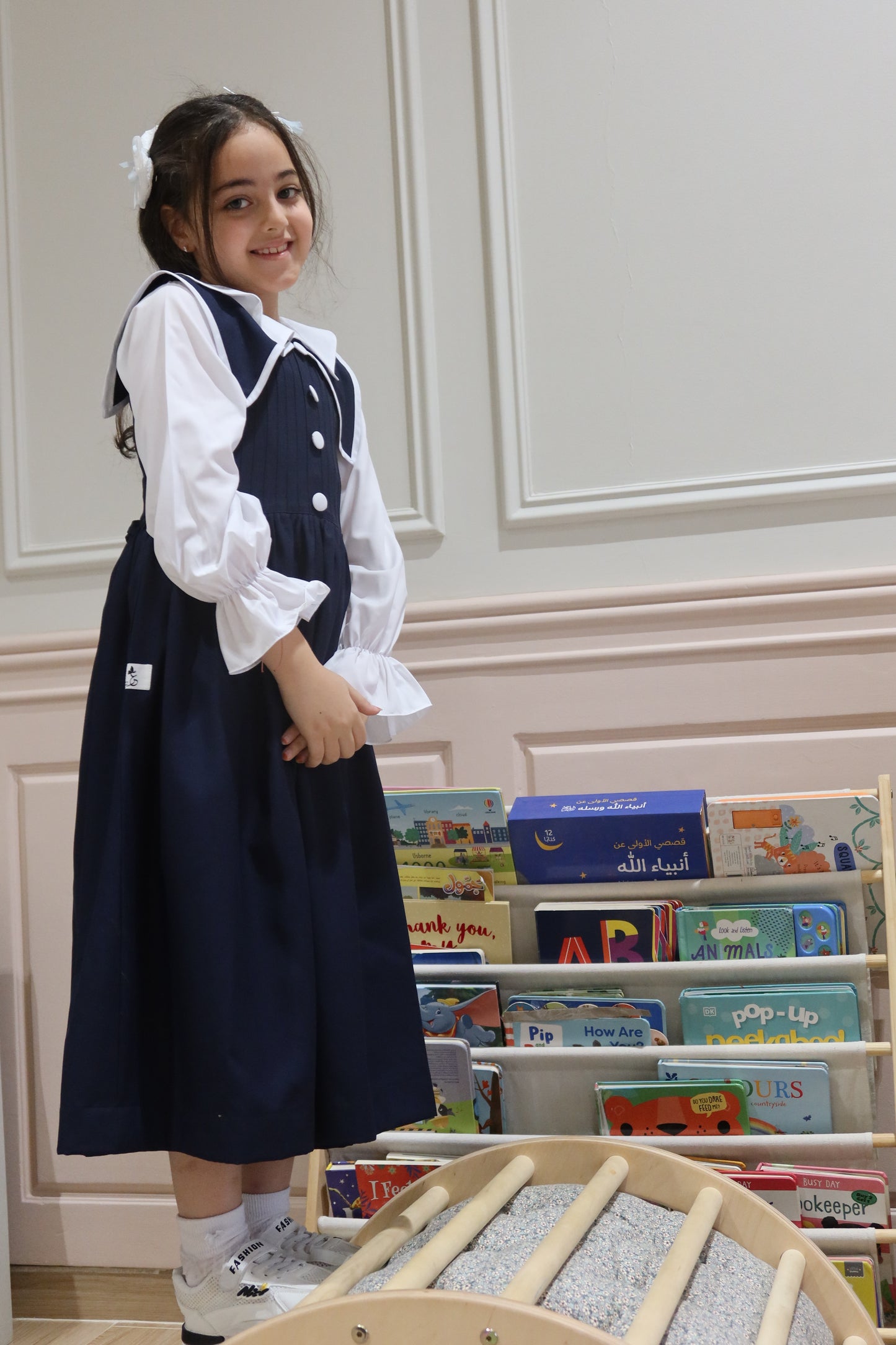 يونيفورم مريول  مدرسة اذا حابه الموديل قصير تحطين ملاحظه