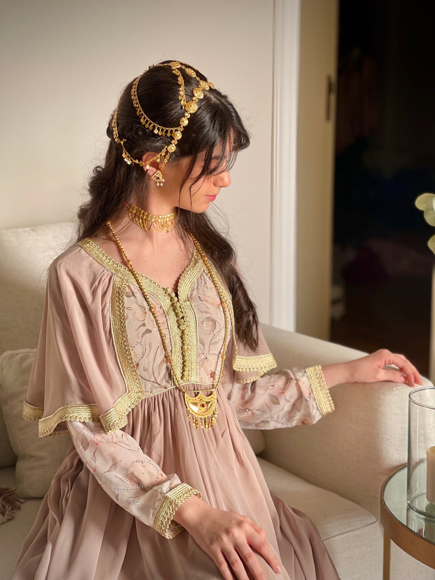 مغربي على شيفون فصوص الام والبنت