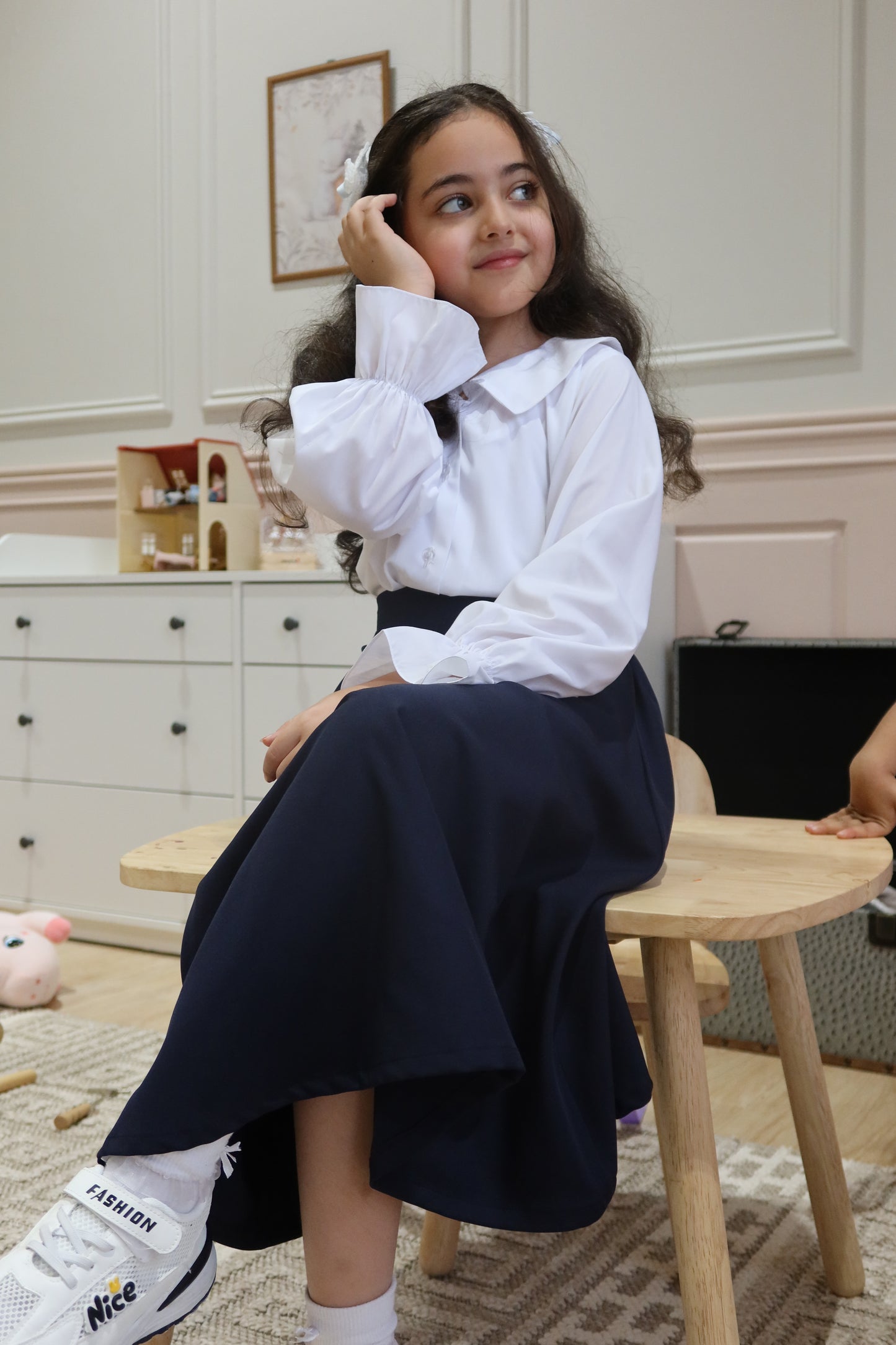 يونيفورم مدرسة تنورة وقميص