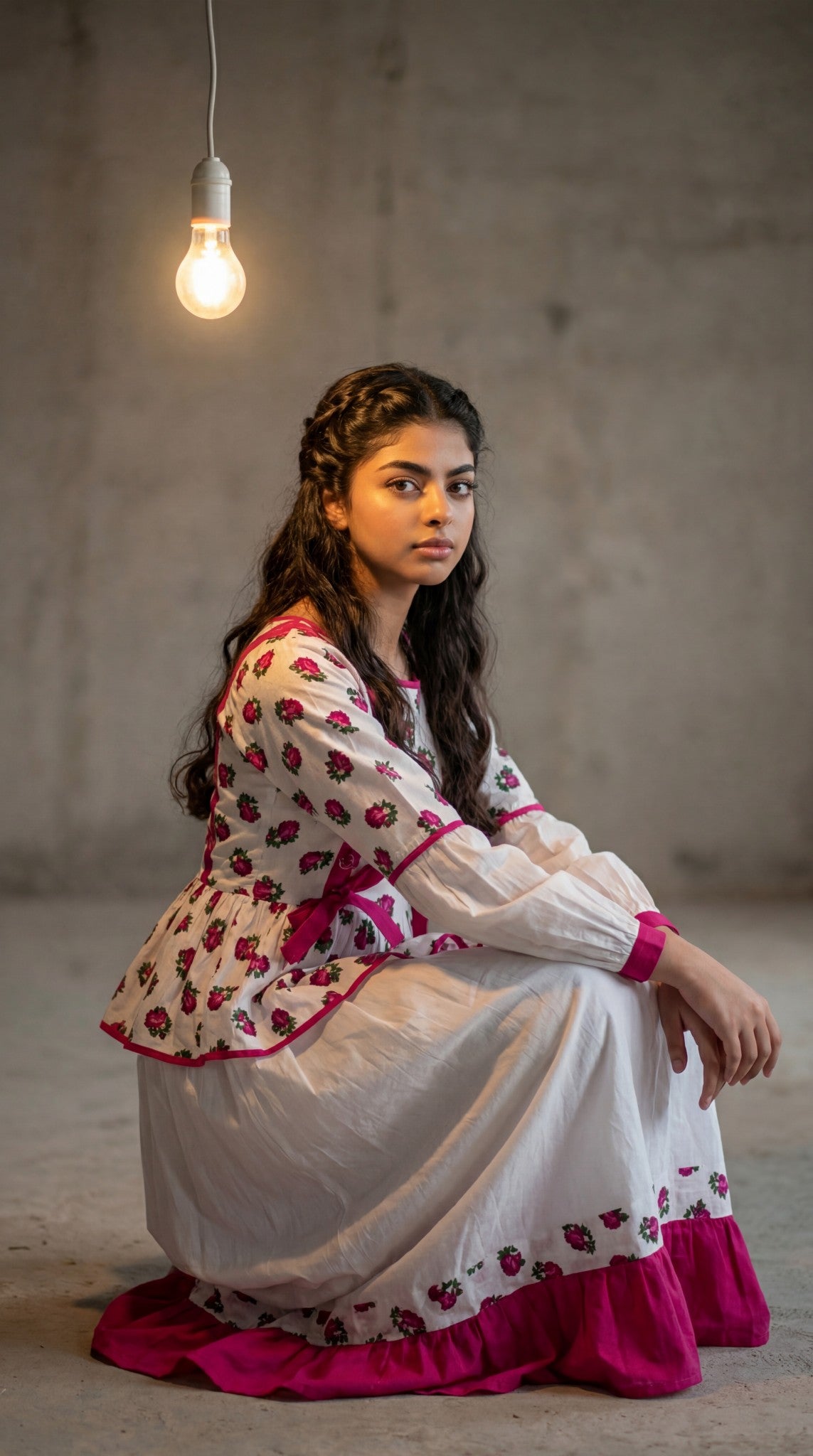 فستان من القطن