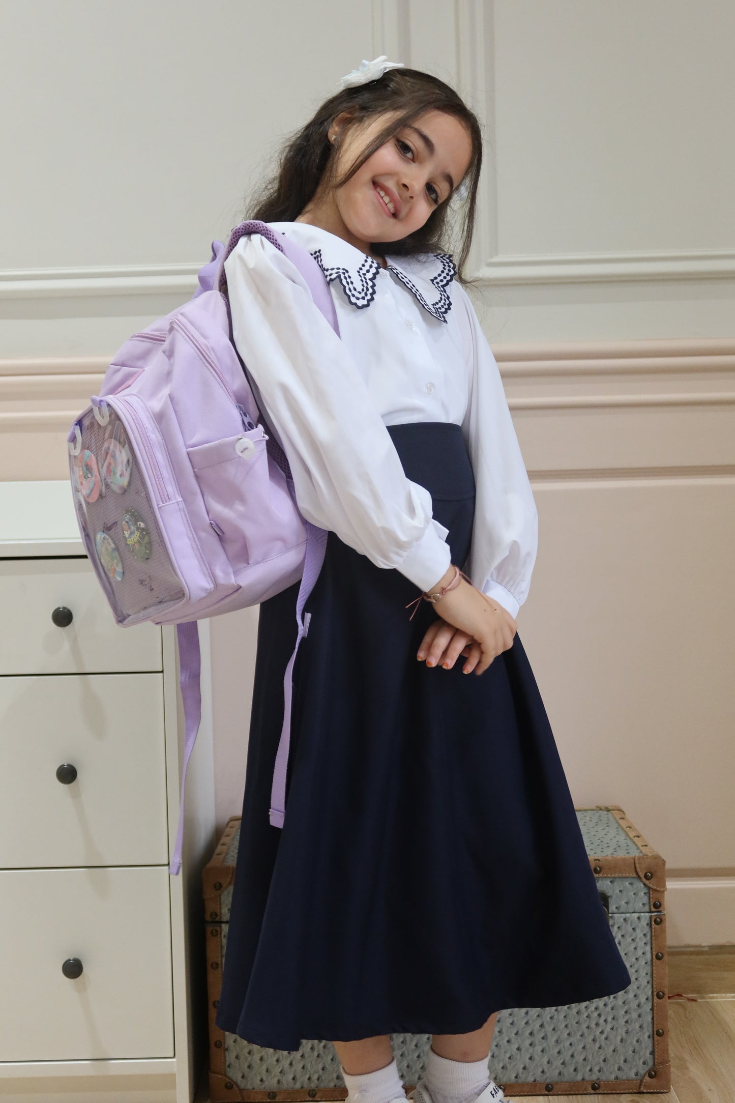 يونيفورم مدرسة تنورة وقميص