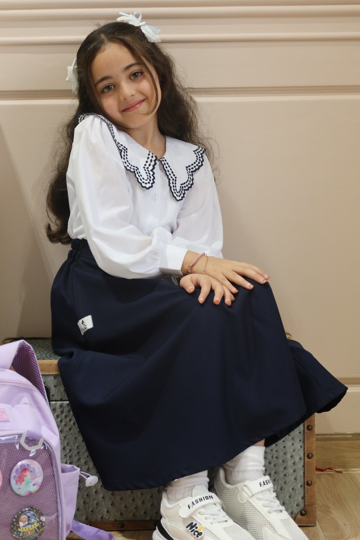 يونيفورم مدرسة تنورة وقميص