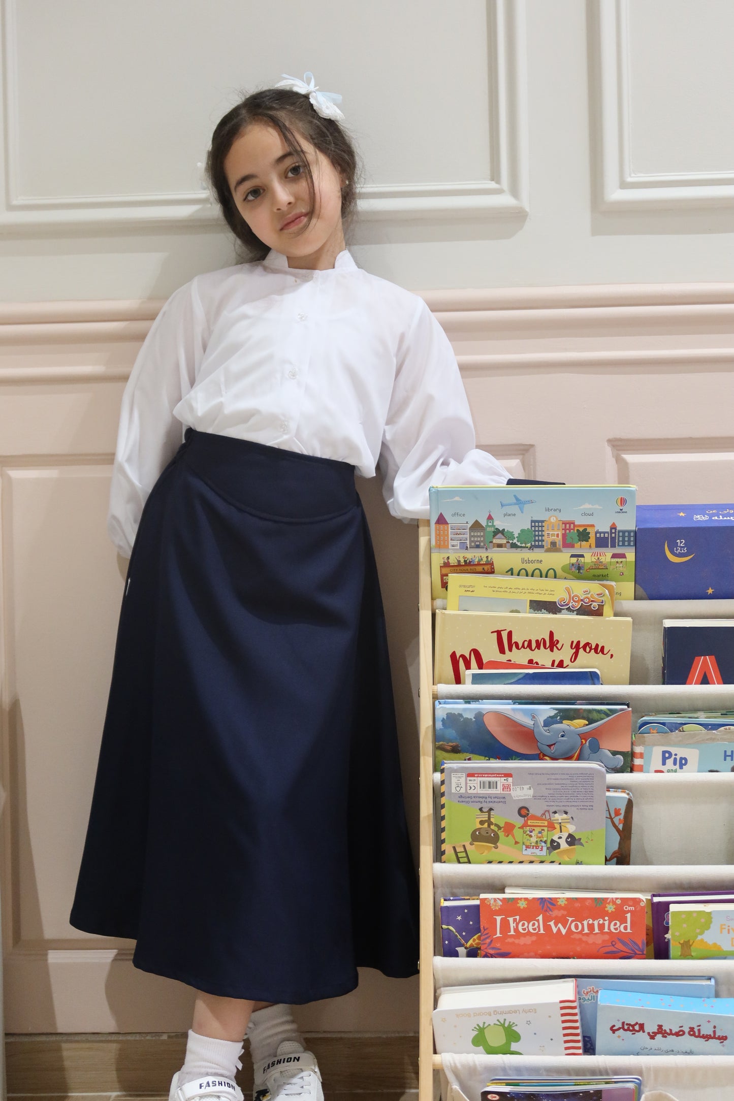 يونيفورم مدرسة تنورة وقميص