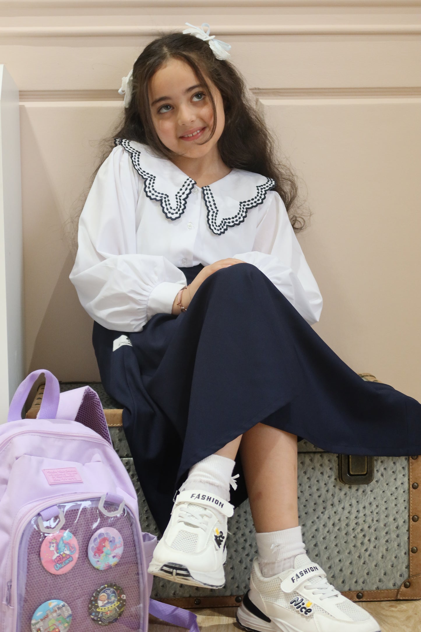 يونيفورم مدرسة تنورة وقميص