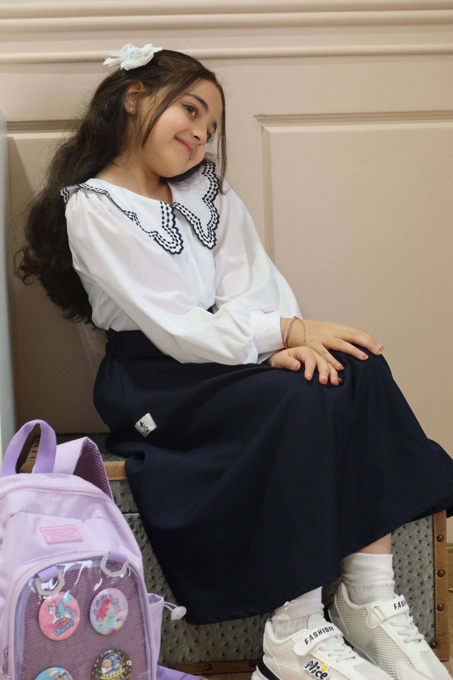 يونيفورم مدرسة تنورة وقميص