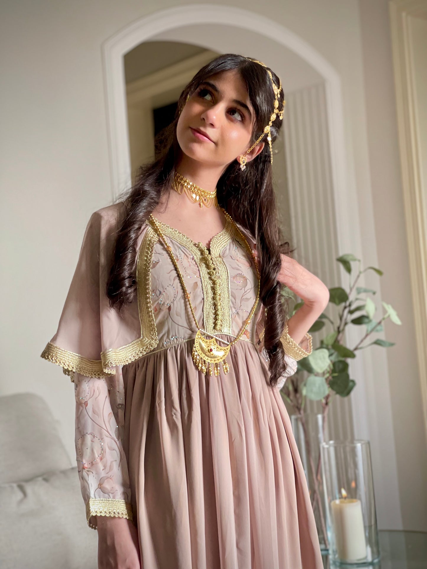 مغربي على شيفون فصوص الام والبنت