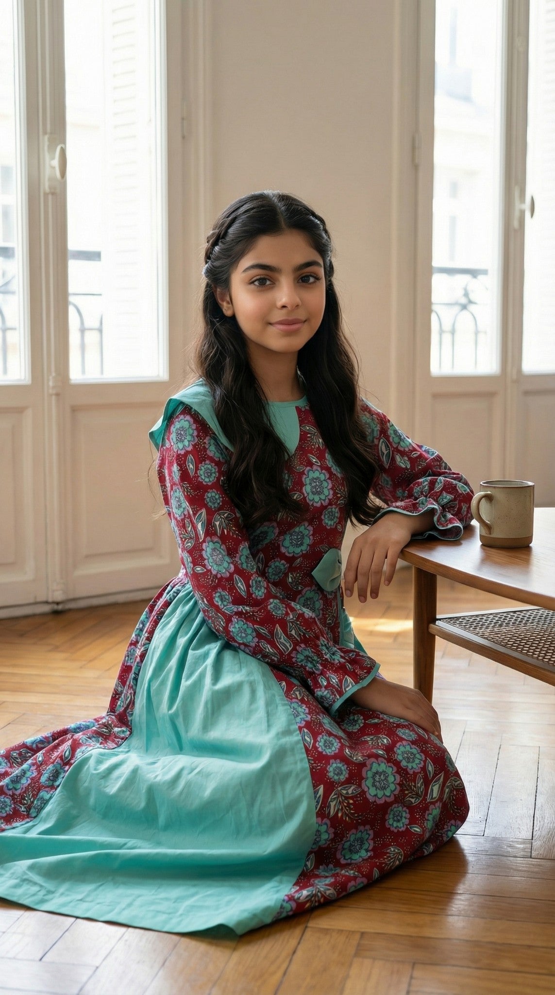 فستان من القطن