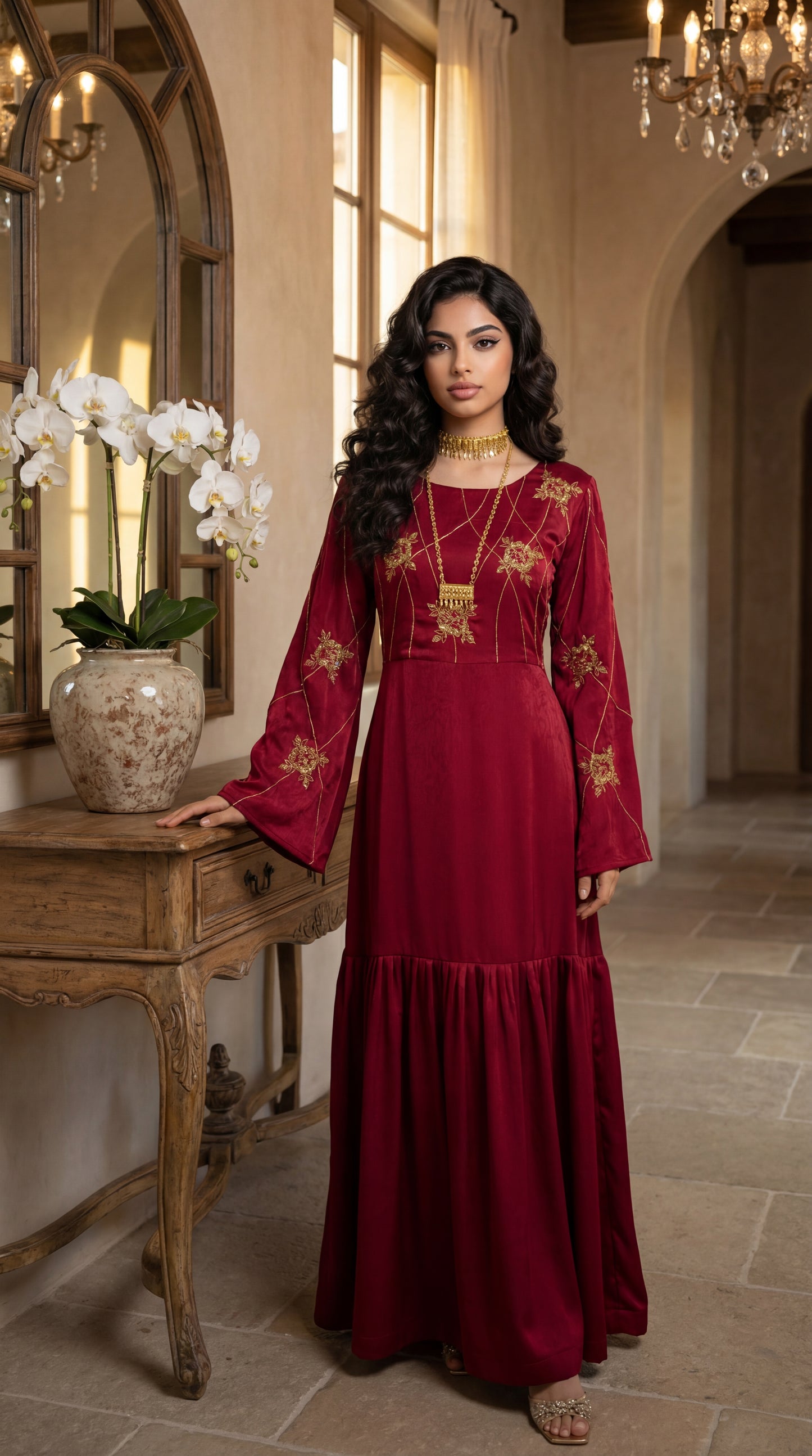 درس من الجاكار  وتطريز مع شك