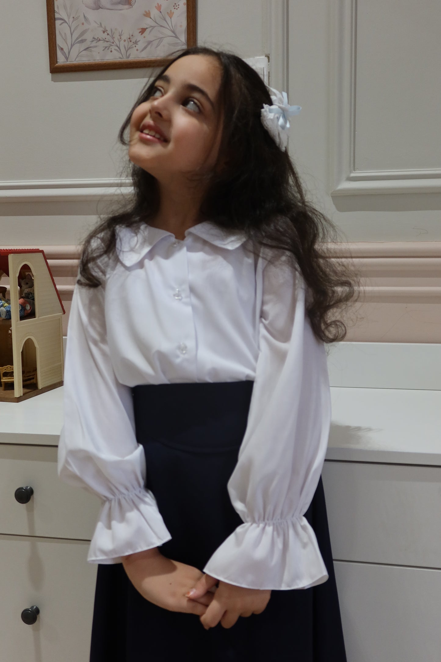 يونيفورم مدرسة تنورة وقميص