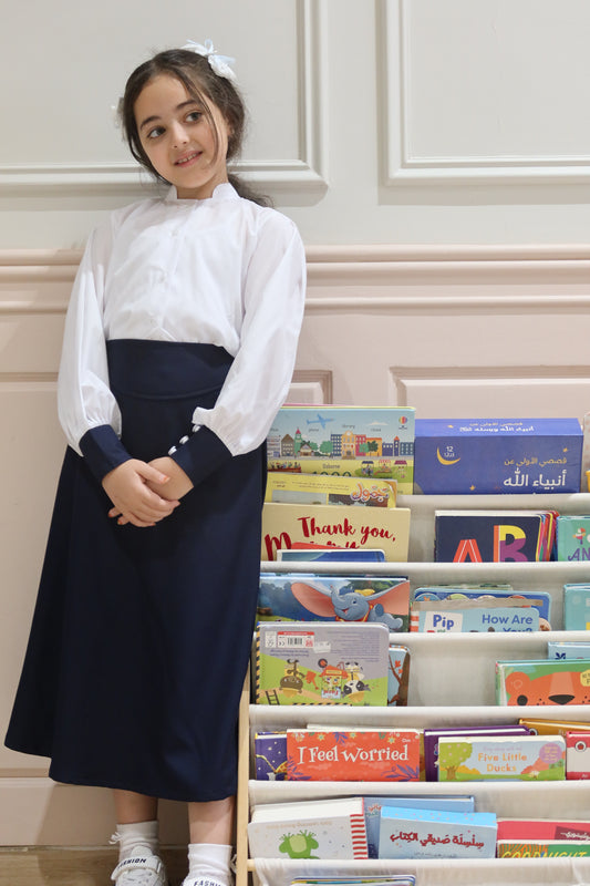 يونيفورم مدرسة تنورة وقميص