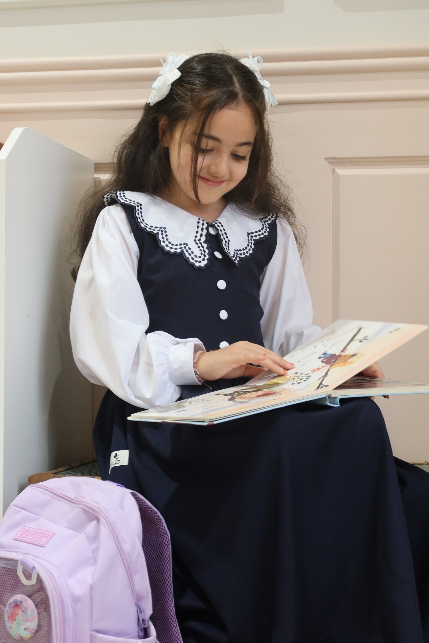 يونيفورم مريول  مدرسة اذا حابه الموديل قصير تحطين ملاحظه