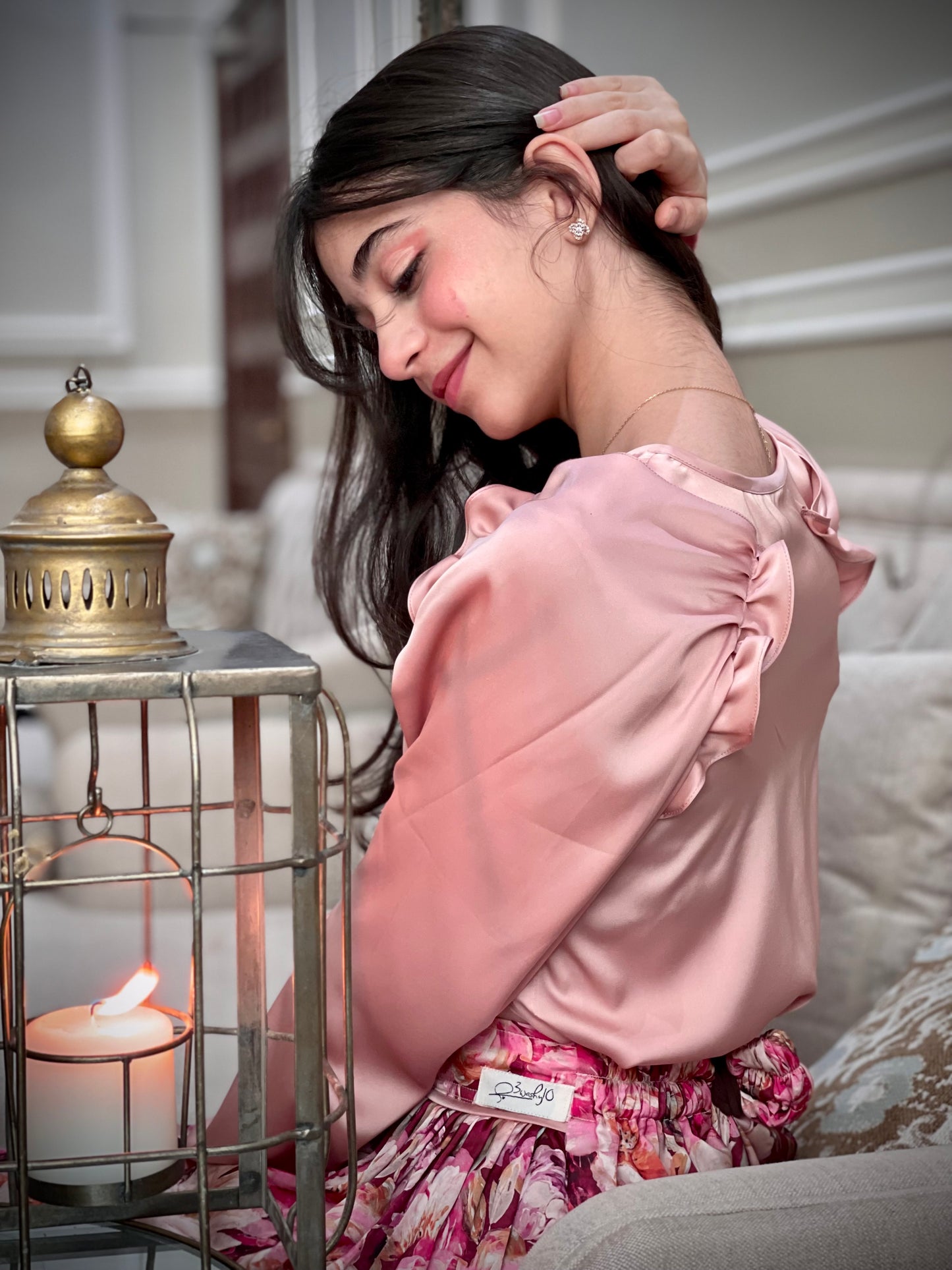 قميص وتنوره من الحرير111