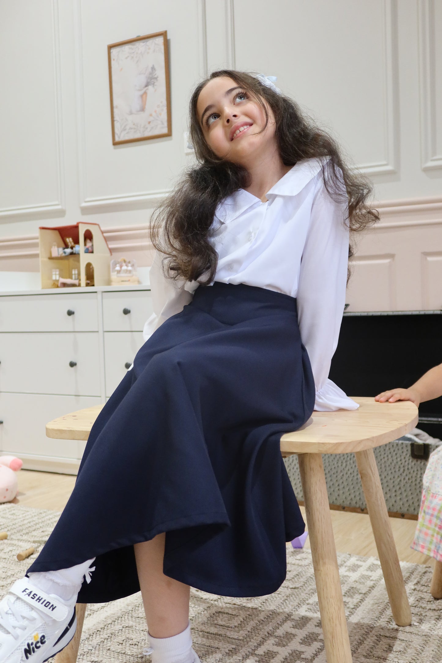 يونيفورم مدرسة تنورة وقميص