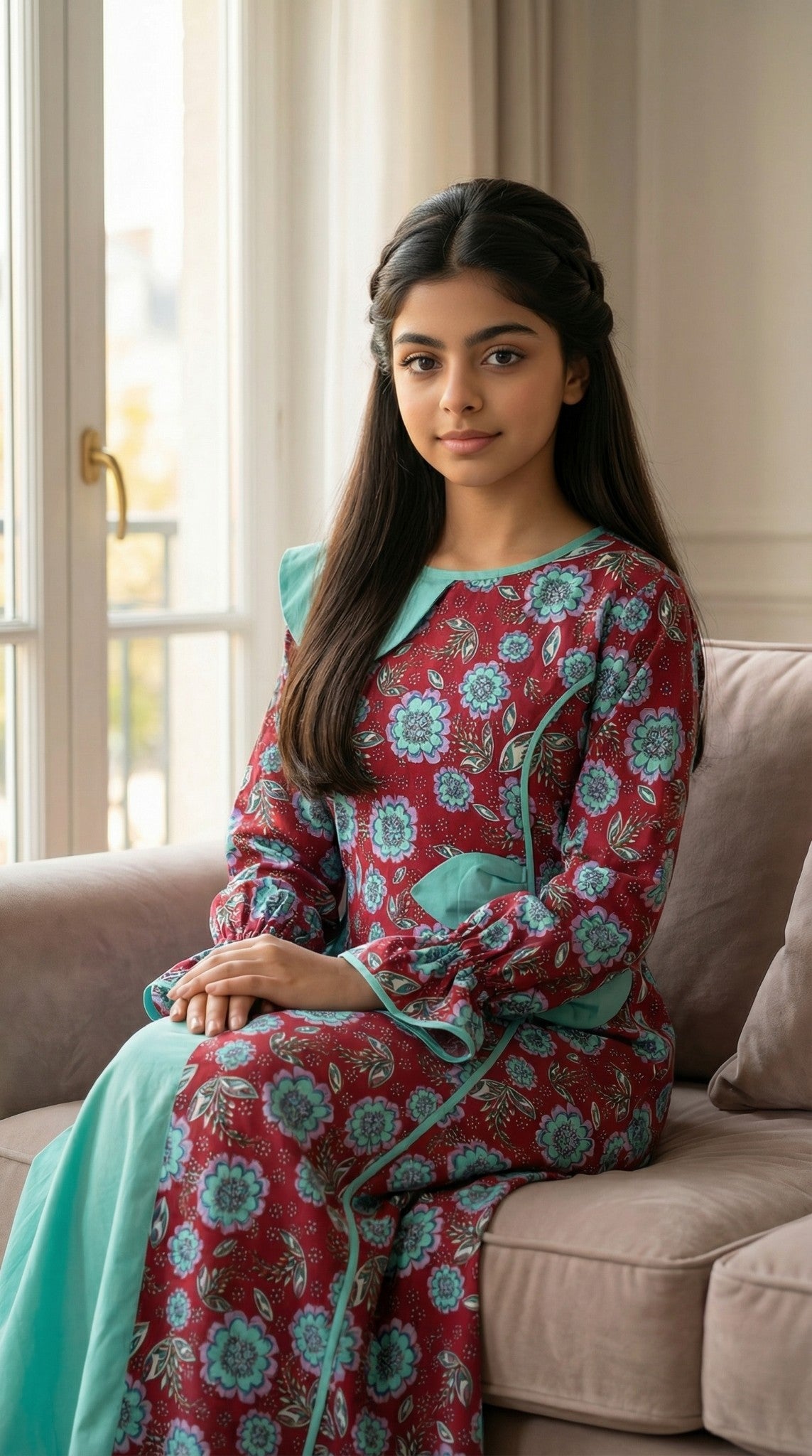 فستان من القطن