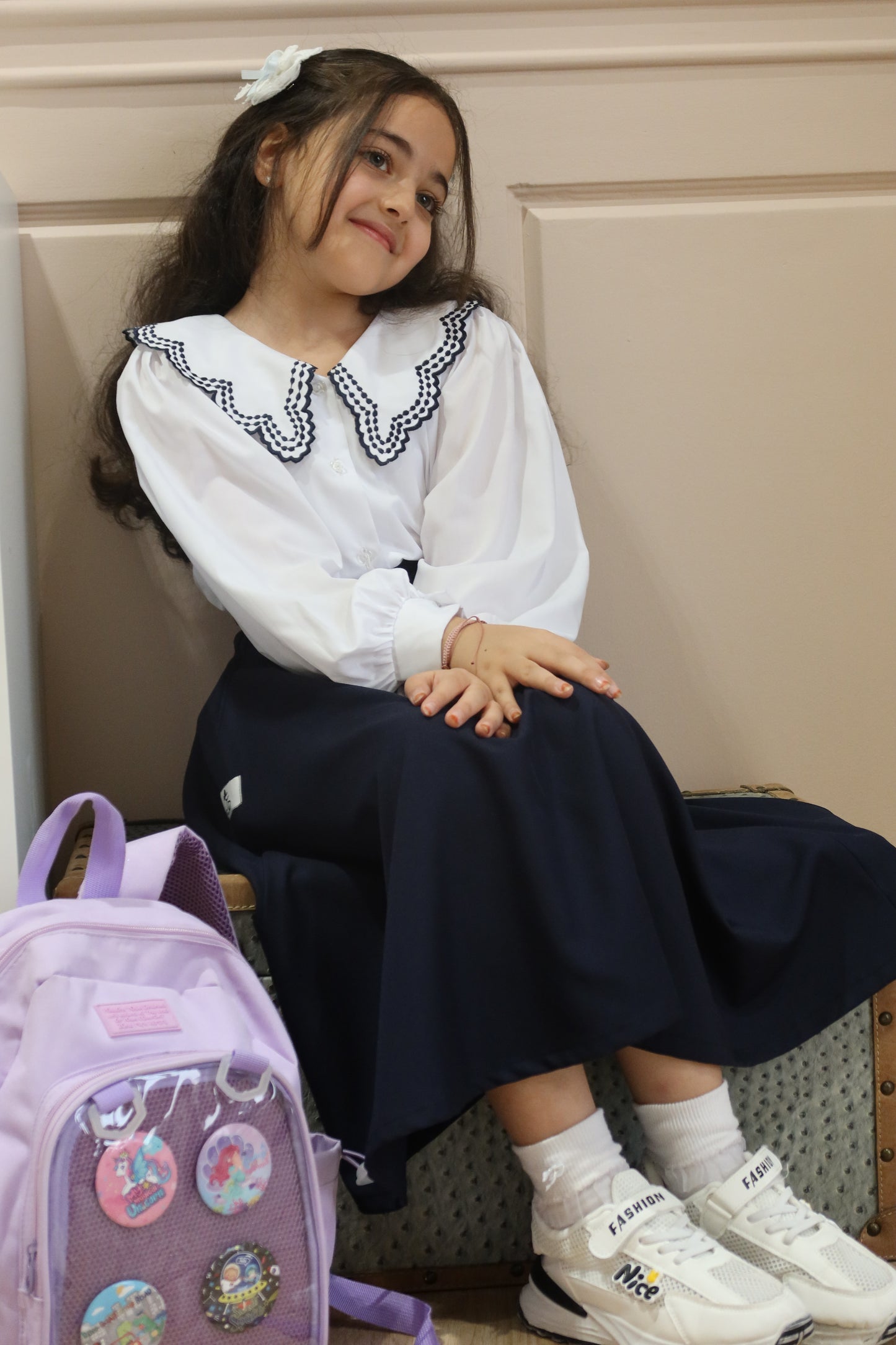 يونيفورم مدرسة تنورة وقميص