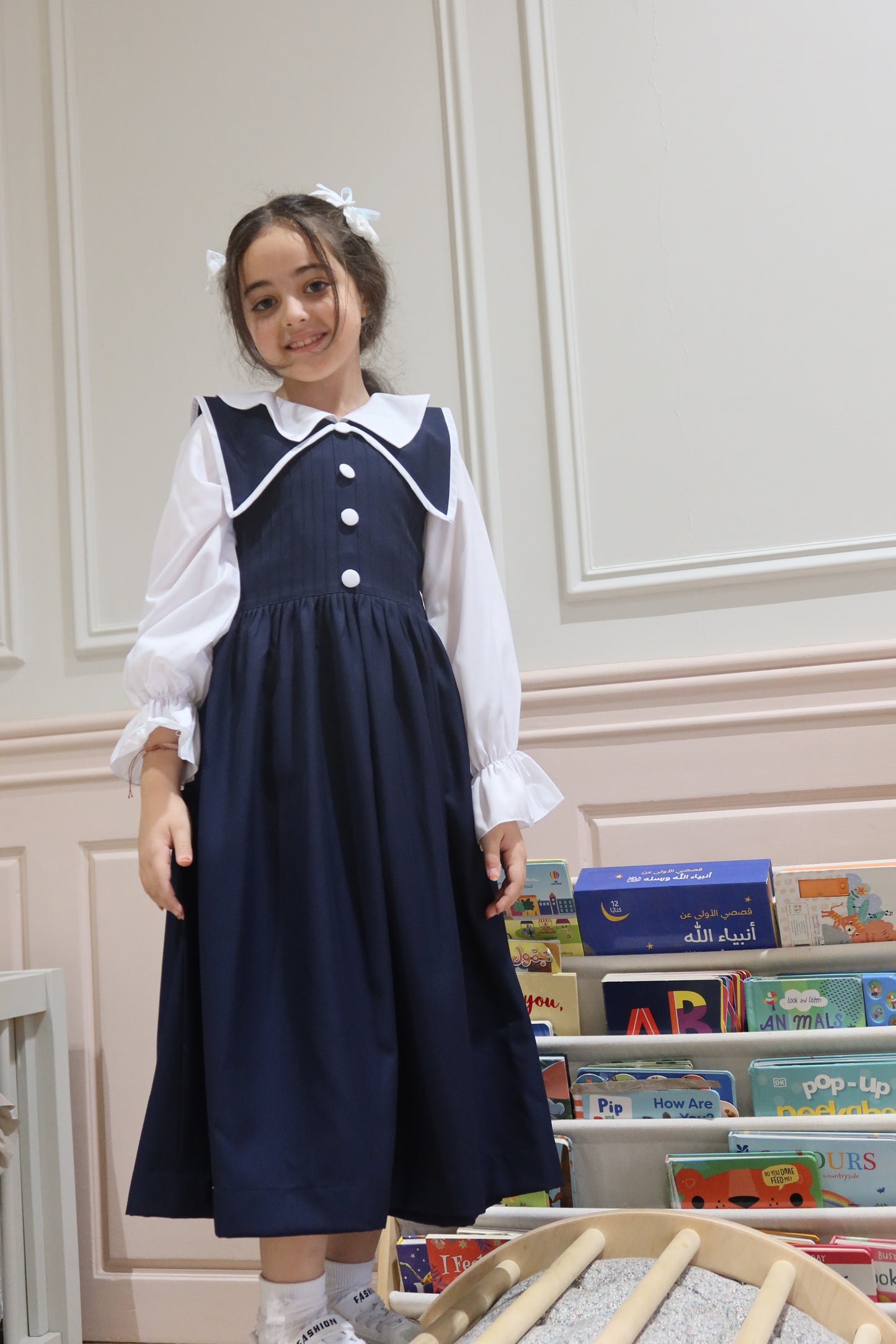 يونيفورم مريول  مدرسة اذا حابه الموديل قصير تحطين ملاحظه