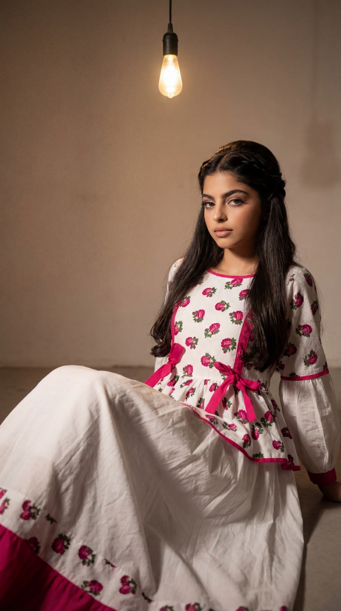 فستان من القطن