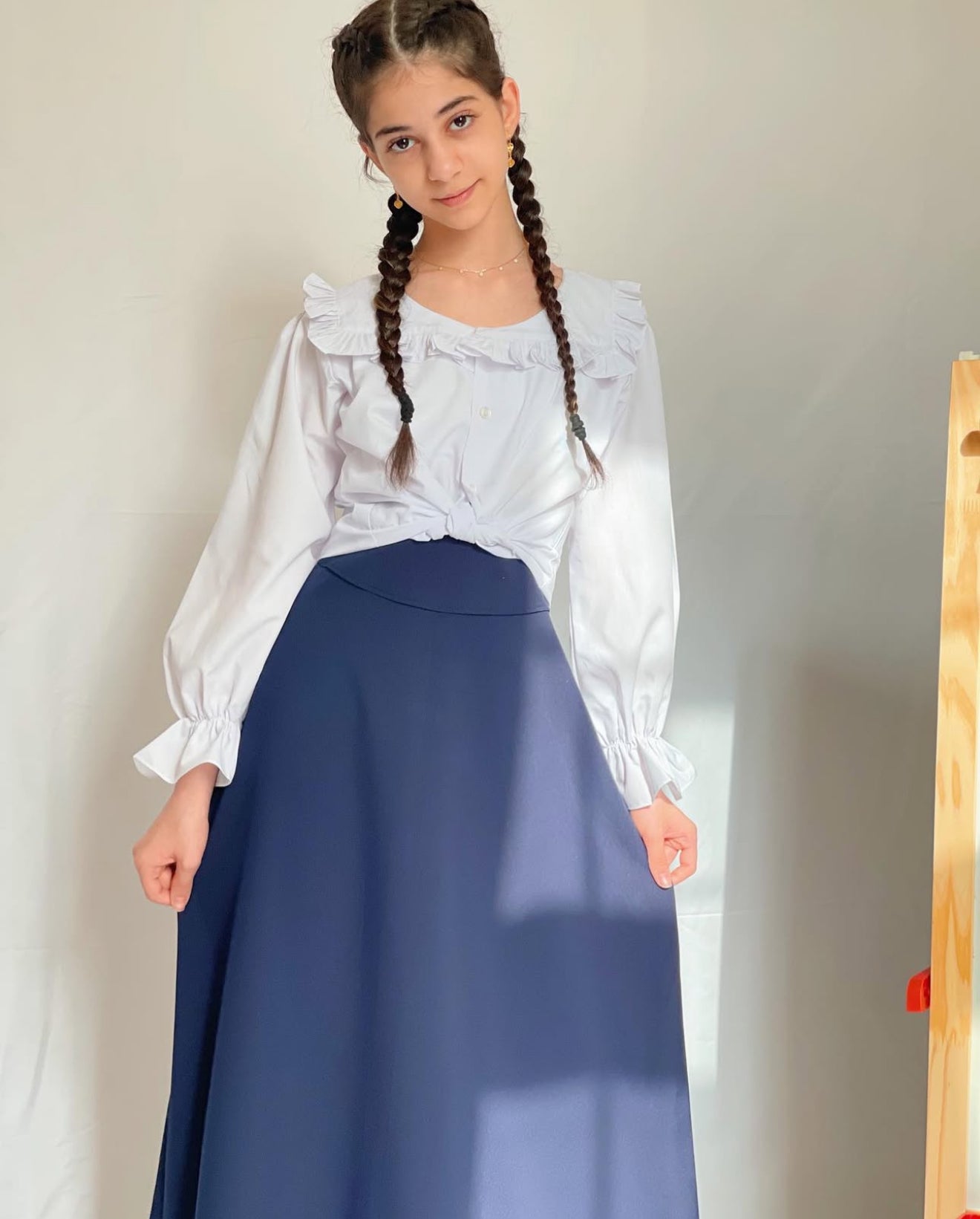 يونيفورم مدرسة تنورة وقميص