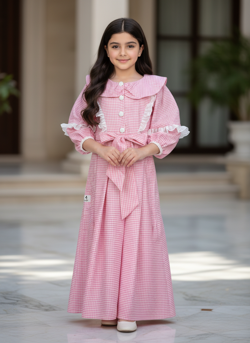 فستان كروهات مع دانتيل