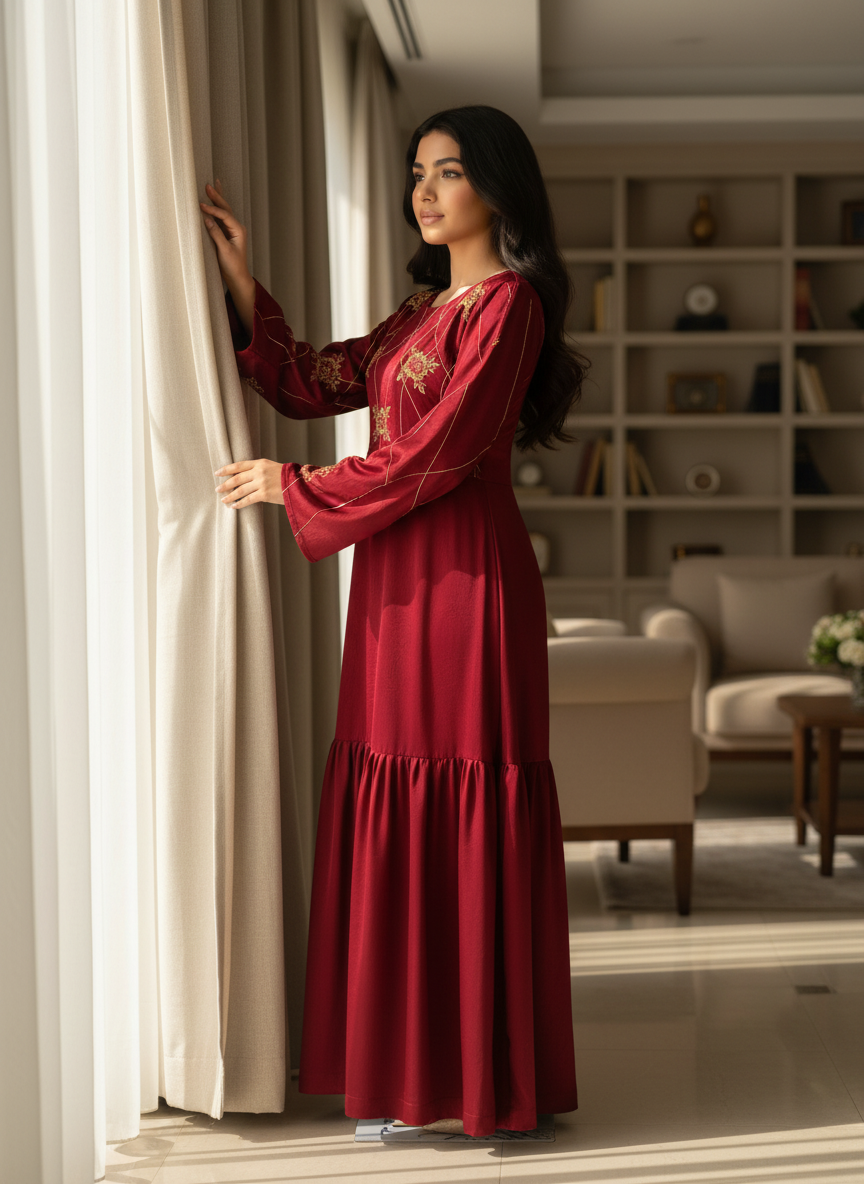 درس من الجاكار  وتطريز مع شك