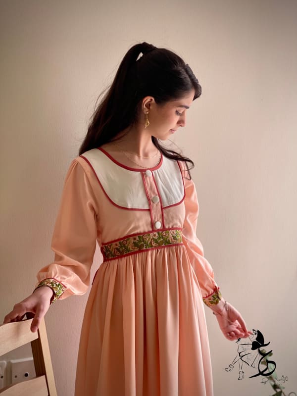 فستان الماس مع دانتيل اورجنزا مطرز