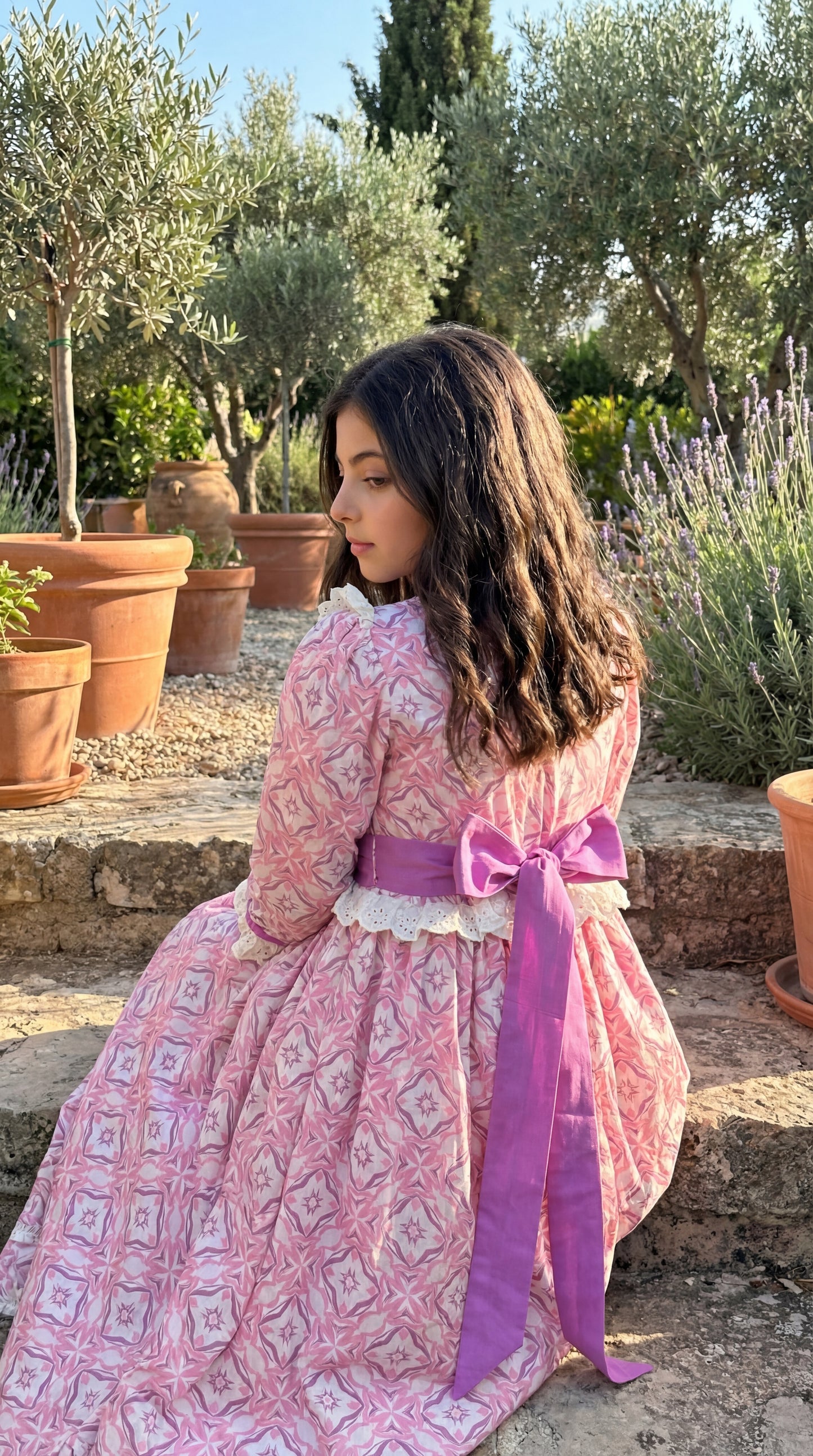 فستان  قطن  مع   دانتل